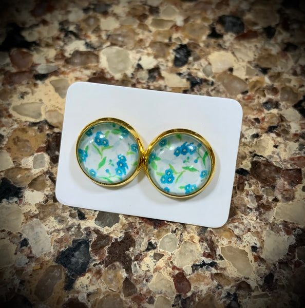 Floral Earring Studs