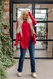 Admire Me Cowl Neck Wrap Cardigan