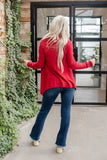 Admire Me Cowl Neck Wrap Cardigan
